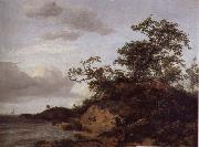 Jacob van Ruisdael Dunes by the sea oil painting reproduction
